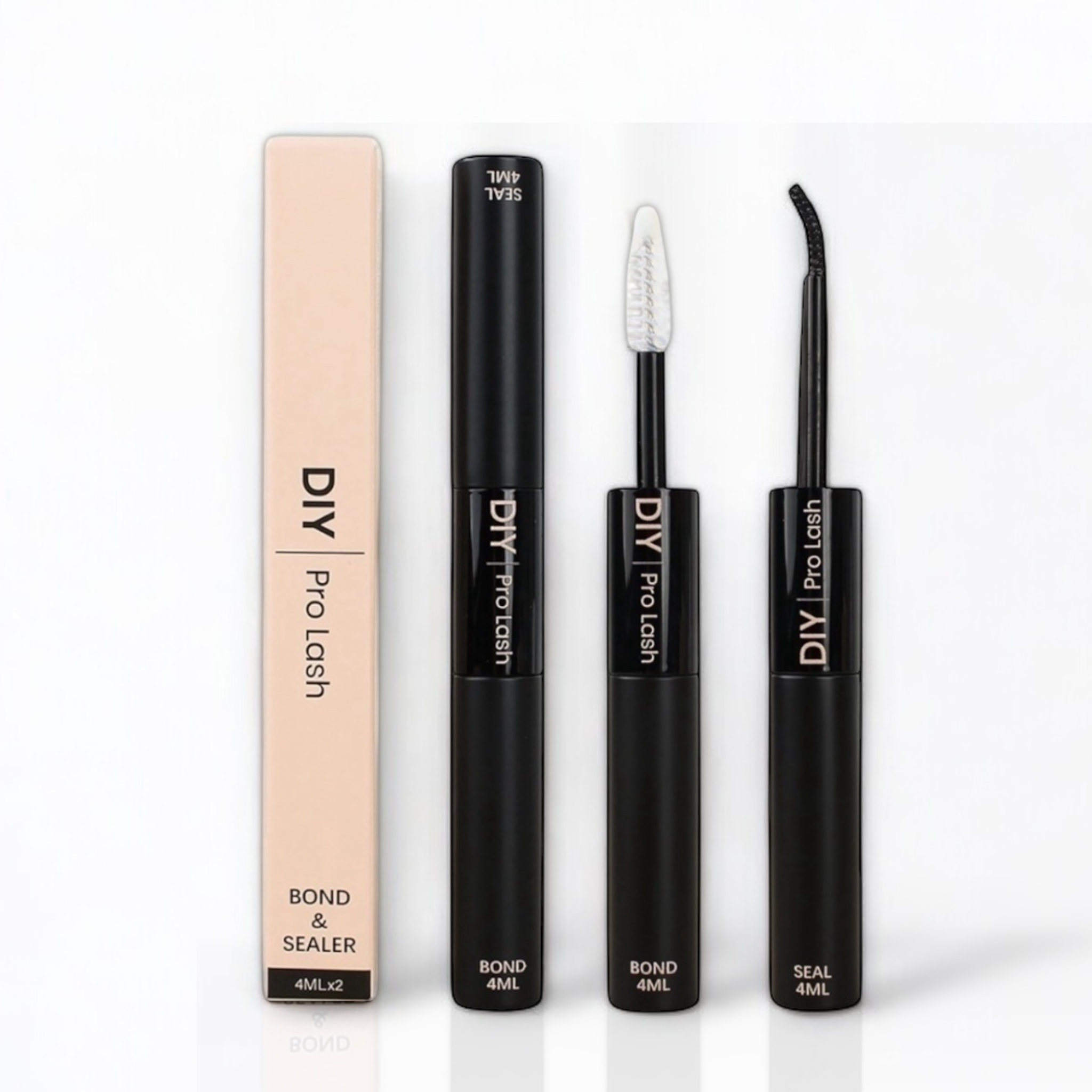 LASH GLUE, LASH SEAL. LONG LASTING LASHES. 7 DAY LASHES. LATEX FREE LASH GLUE. SENSITIVE LASH GLUE.