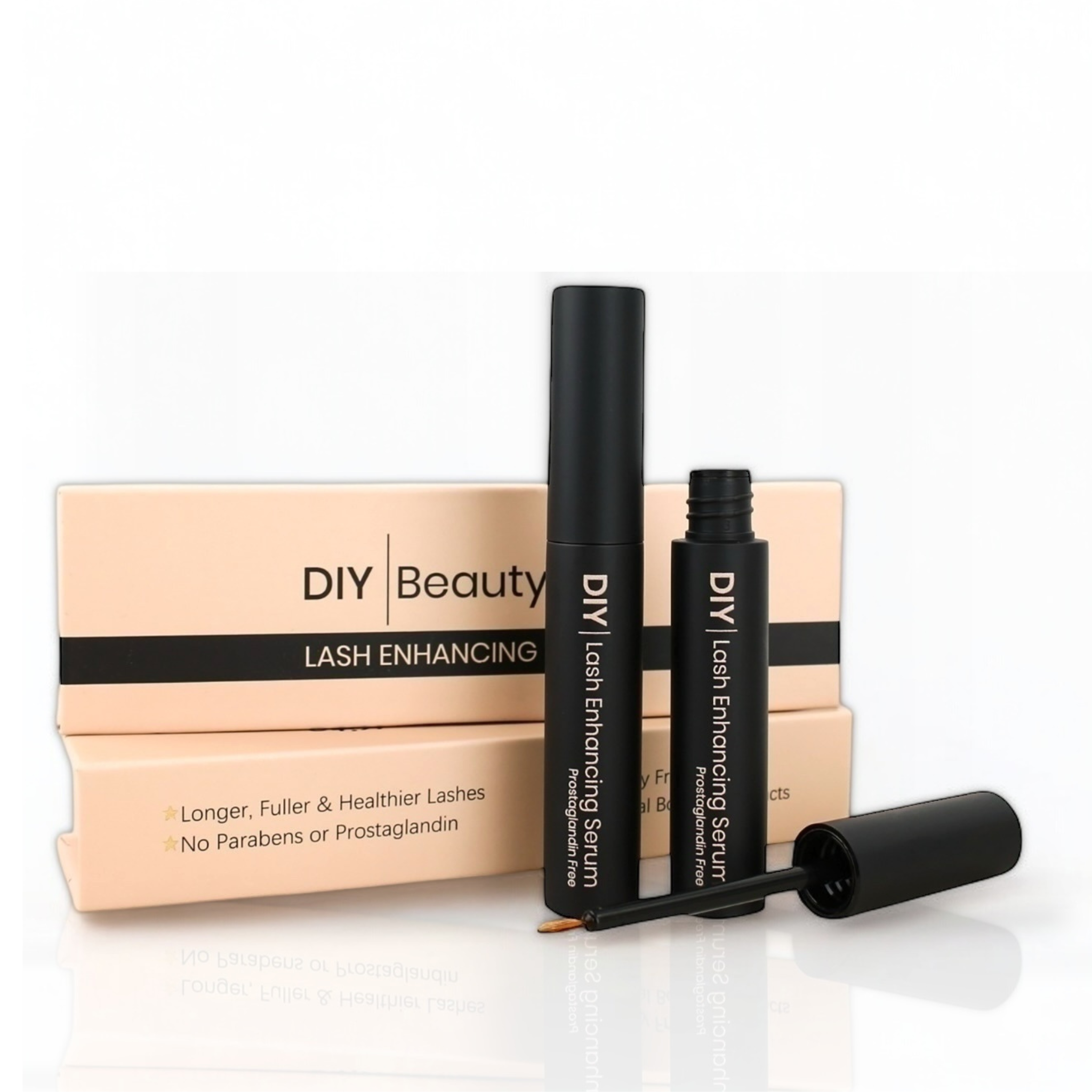 LASH SERUM. ORGANIC. 100% NATURAL. HORMONE FREE. NO PROSTAGLANDIN. NO SULPHATES. NO PARABENS. FAST RESULTS. LONGER LASHES. BEST LASH SERUM. PEPTIDES